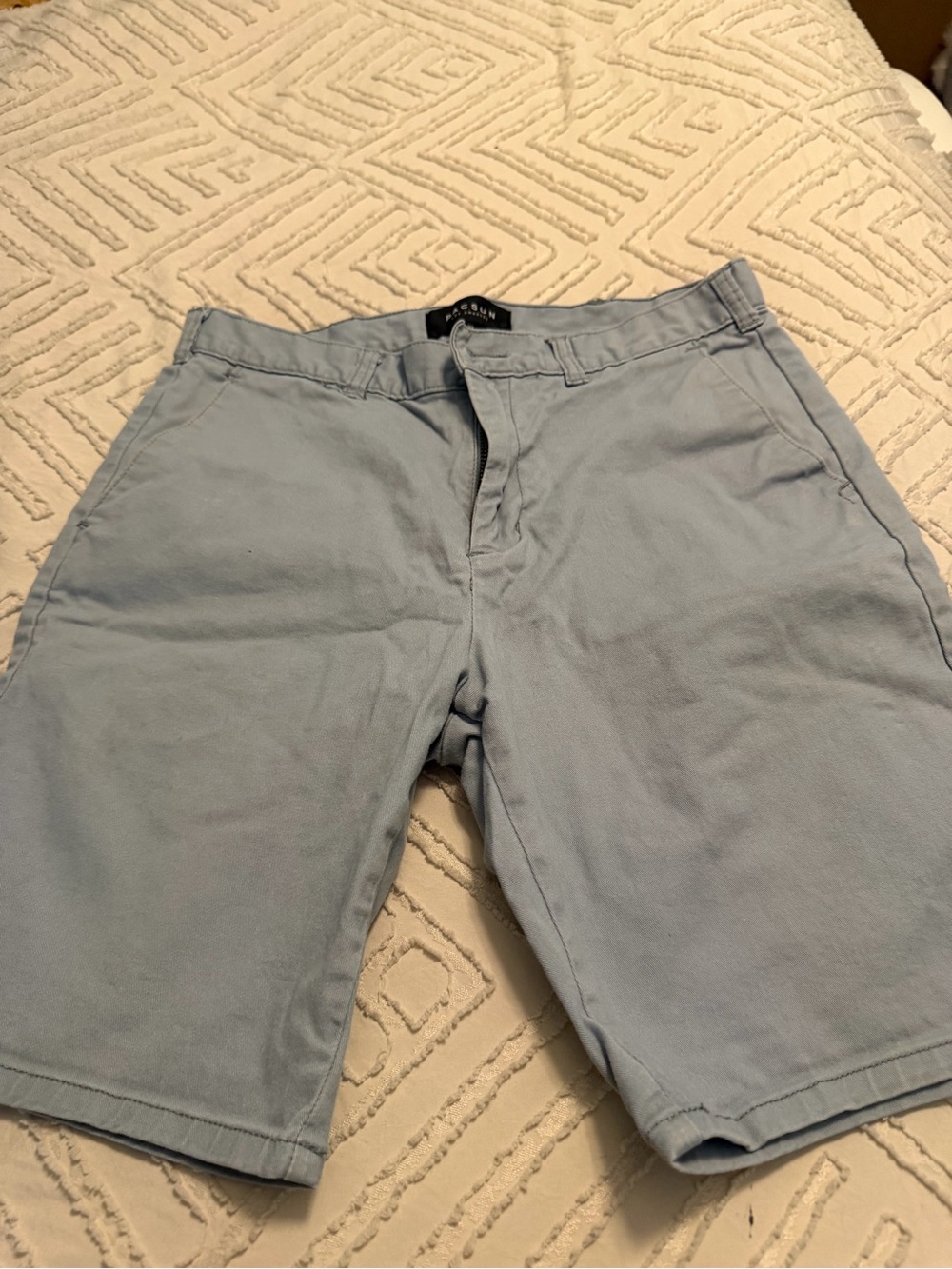 PacSun Light Blue Men’s Chino Shorts